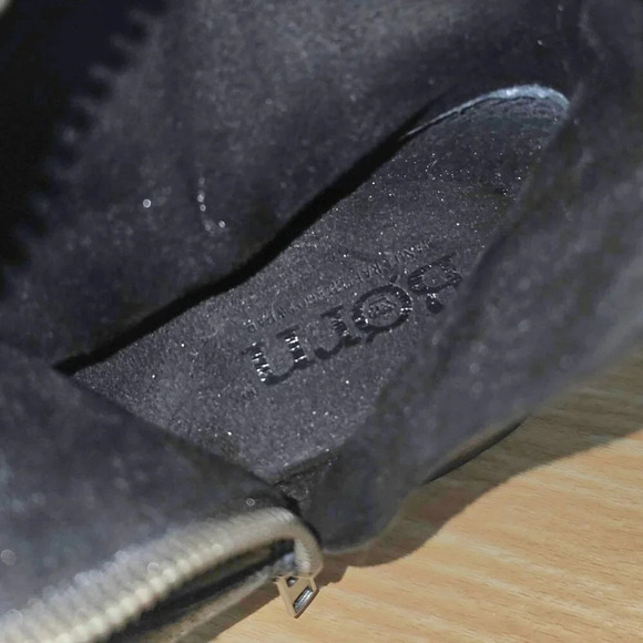 Born Shaunie Knee High Boot Womens 6 Extended Calf Black Leather Tall Fall NEW - Picture 10 of 13